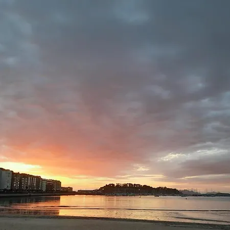 Apto Holibai Luceira Baiona, Galicia Vacaciones Parejas O Familia *
