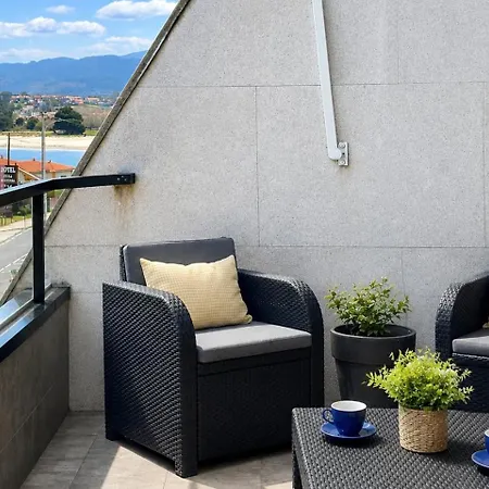 Apto Holibai Luceira Baiona, Galicia Vacaciones Parejas O Familia 아파트 *